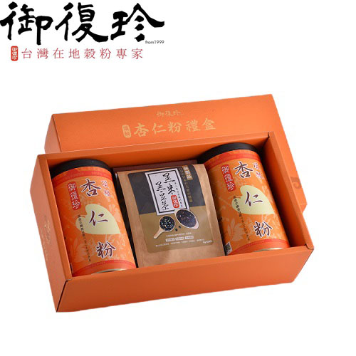 杏福甜美禮盒(頂級杏仁*2+黑豆茶) 1